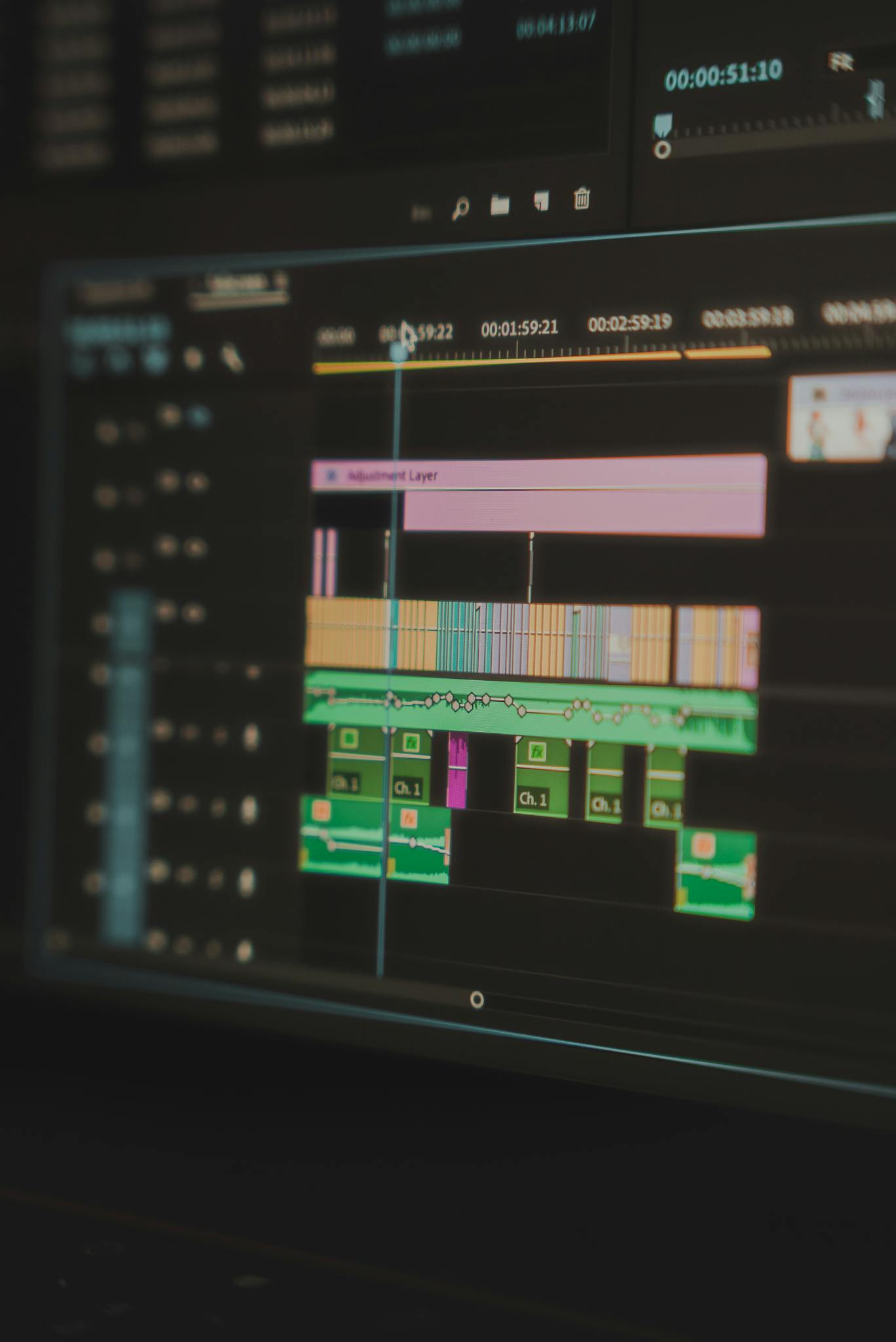 Crafting the Perfect Blog Structure: A Guide for Effective Blogging Detailed View Of A Video Editing Timeline